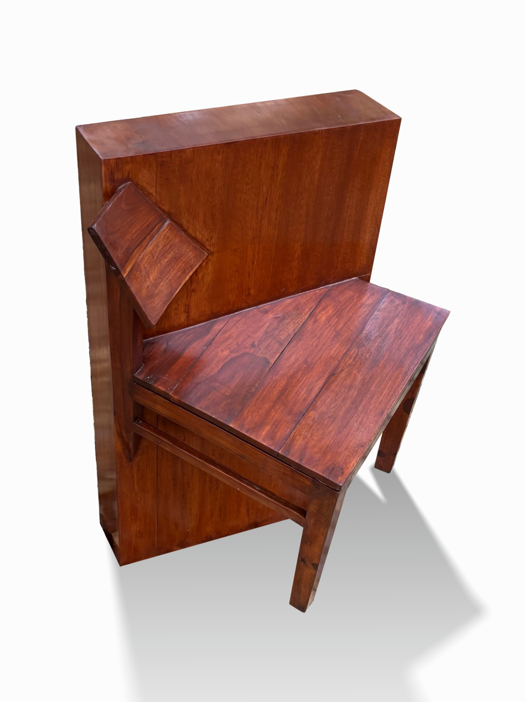 Fused Chair — mixed media sculpture by Gautam Bhatia