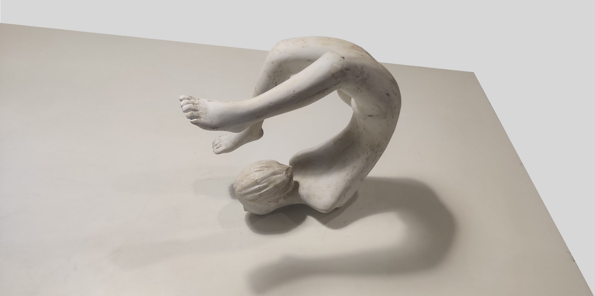 Dancer — fiberglass sculpture by Gautam Bhatia
