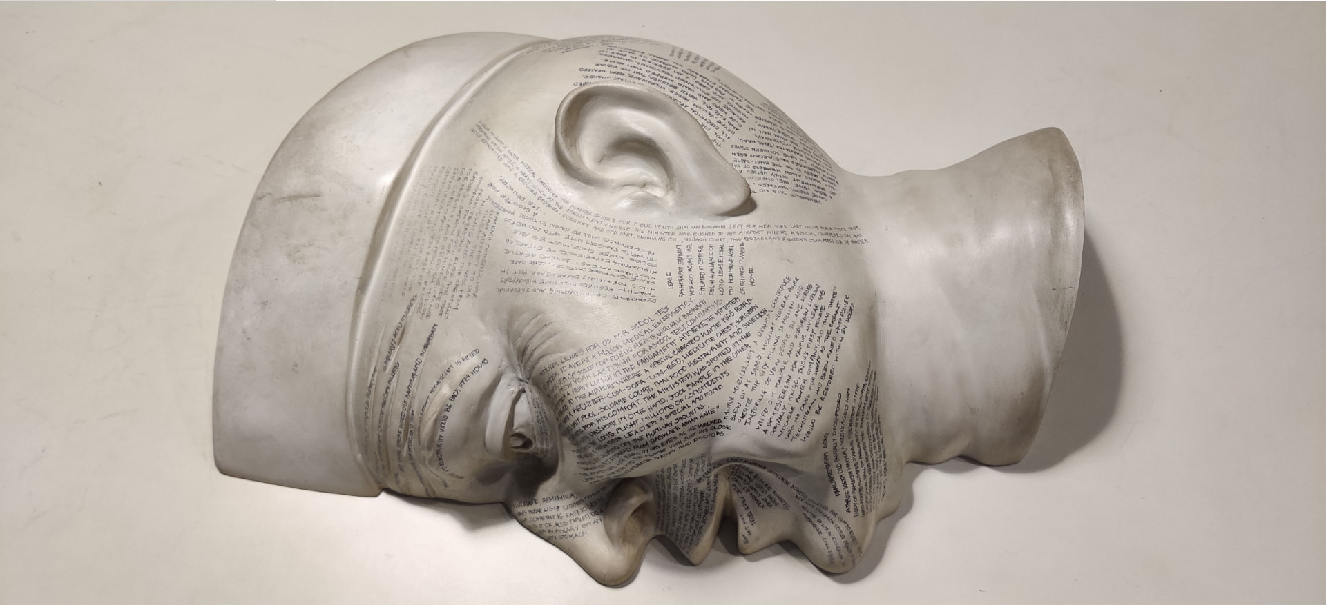 Minister 2-B — fiberglass sculpture by Gautam Bhatia