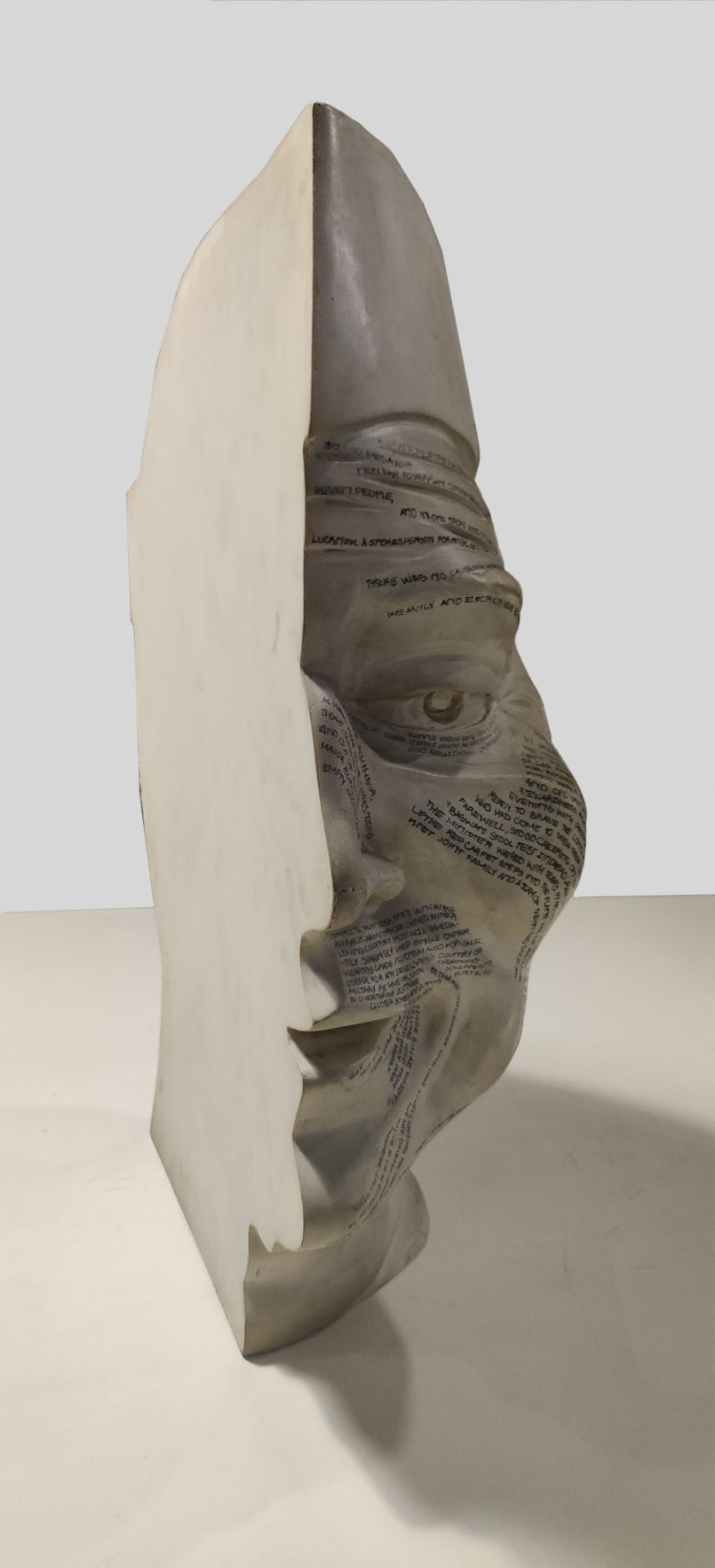 Minister 2-A — fiberglass sculpture by Gautam Bhatia