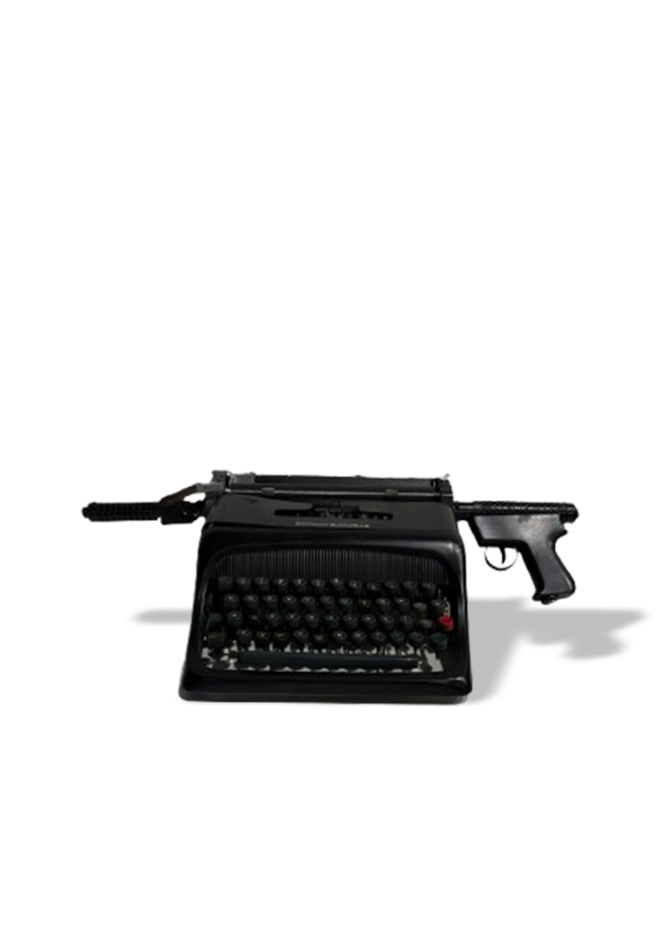 Shoot the Messenger — mixed media sculpture by Gautam Bhatia